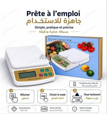 ميزان مطبخ إلكتروني دقيق (SF-400A) حتى 10 كجم
