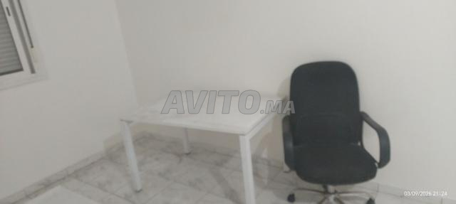 Chaise table bureau 120/82