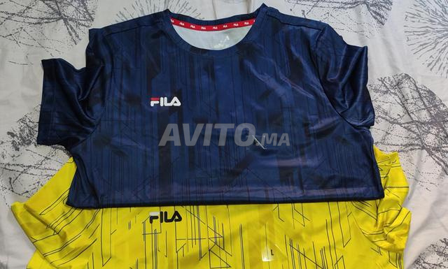 T-shirt Fila original pour homme (vente en gros)