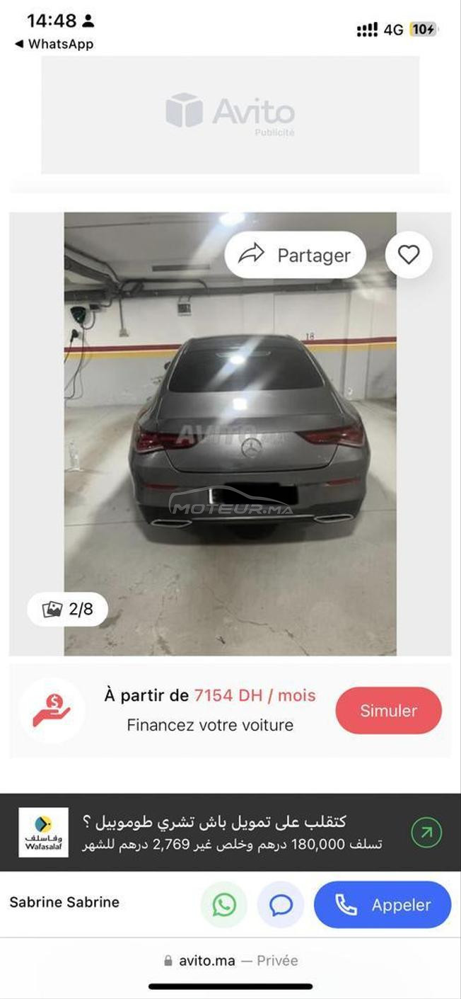 Mercedes-Benz Classe CLA Diesel Automatique 2020