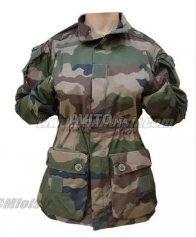 Veste militaire camouflage française T4 avec capuche - 2