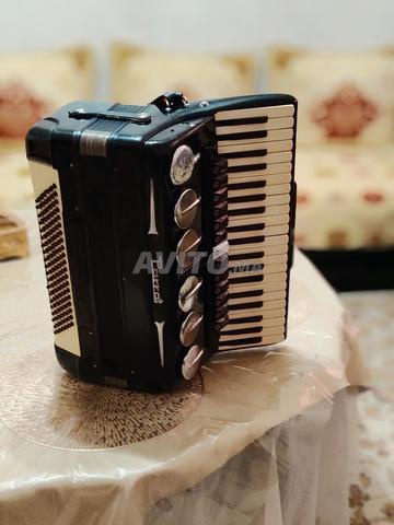 أكورديون بحالة جيدة مع الريشة وكل شيء يعمل - 2