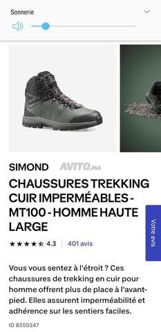 Chaussure chasse randonnée trekking forclaz - 2