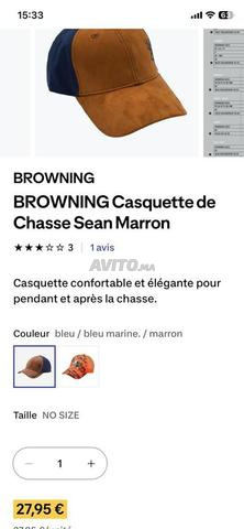 Casquette chasse browning - 2