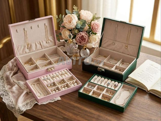 💎✨ Boîte à bijoux élégante et raffinée
