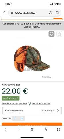 Casquette chasse percussion - 2