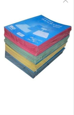 Lot de 100 chemises cartonnées 180g/m² Coloris