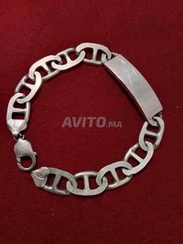 Bracelet homme argent 45g