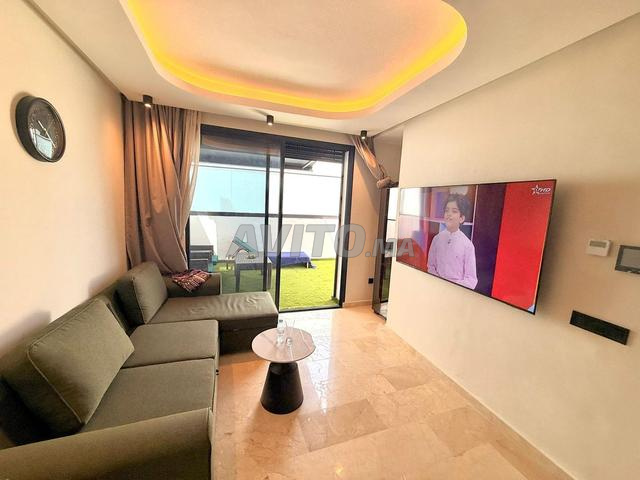 Appartement moderne avec terrasse – Vue Agadir Bay