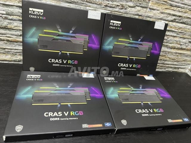RAM 32Go KLEVV CRAS V RGB CL30 6000MHz (Neuf)
