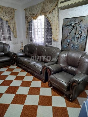 Salon en cuir encore neuf - 2