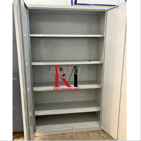 🔥 ARMOIRE DE RANGEMENT MÉTALLIQUE - 2