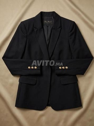 Superbe veste blazer noire chic boutons dorés Taille S