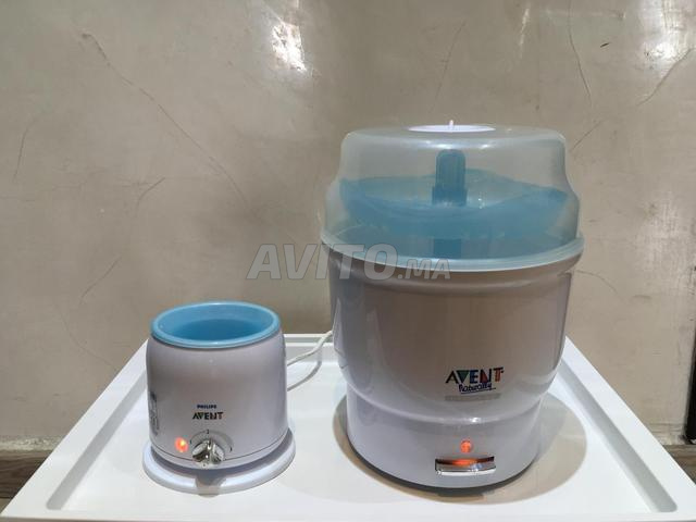 سخان رضّاعات ومعقم رضّاعات Avent