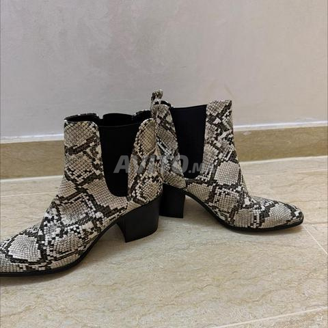 Bottines neuves effet python - 2