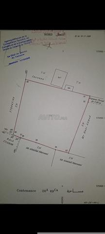 Terrain titré de 2000 m² à vendre – Route de la Faculté, Boukhalef, Tanger