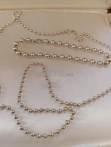 سلسلة عنق أو سوار يد من نقرة رويال