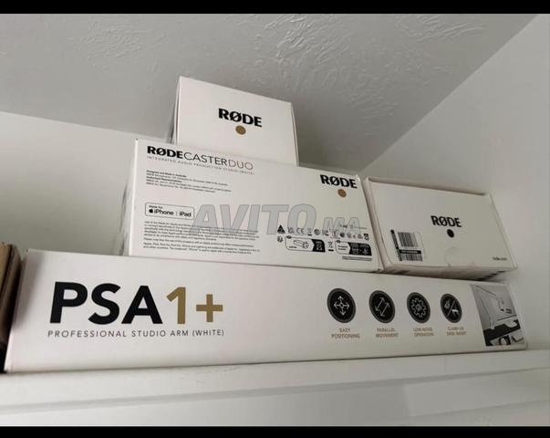 🎙️ Kit RØDE complet pour Podcast – Édition White