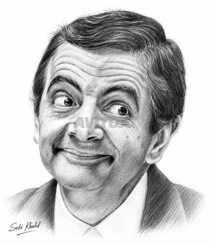Portrait artistique 🎨 Dessin de portrait artistique à la main
