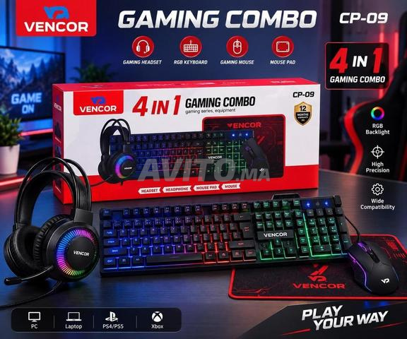 Pack Gaming 4-en-1 Vencor CP-09