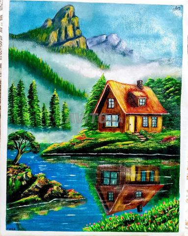 Peinture acrylique artistique