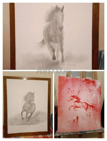 3 tableaux originaux