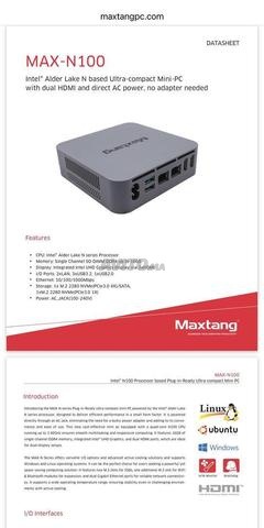 Mini PC Intel Gen12 - 2