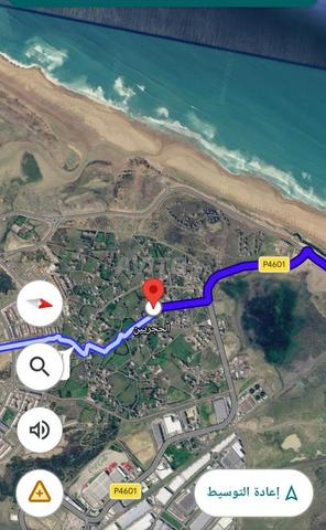 Terrain à vendre Hajriyine, côté mer Sidi Kacem