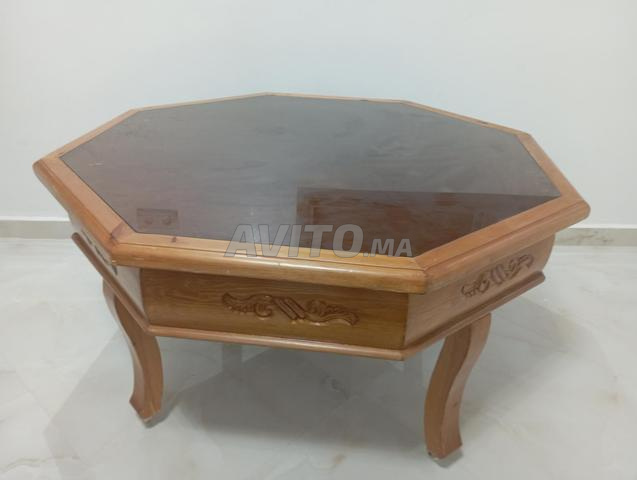 2 tables en bois pour le salon - 2