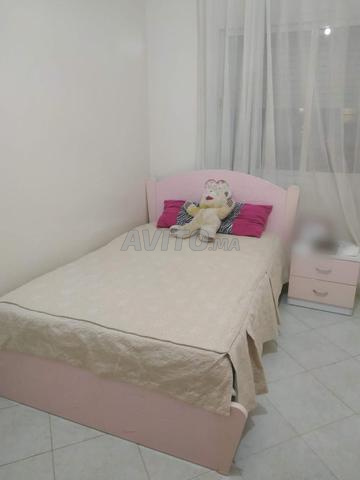 Chambre fille complète rose&blanc très bon état