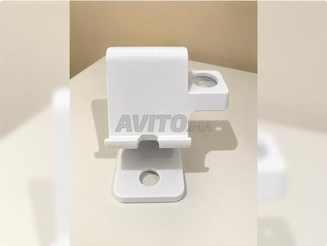 Support 3-en-1 pour Téléphone, Apple Watch et AirPods - 2