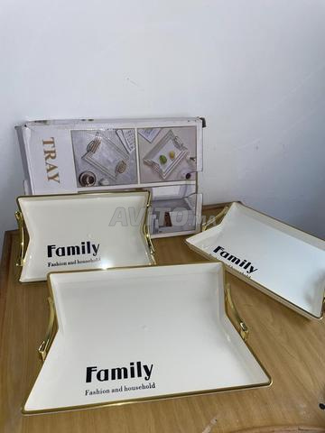 3 plateaux rectangulaires - 2