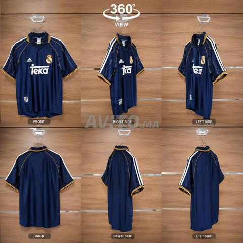 قميص ريال مدريد 1999/2000 أديداس تيكا - M