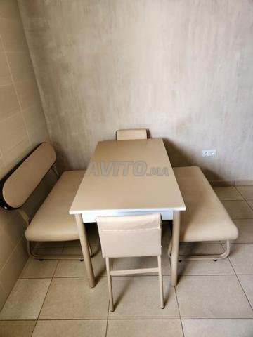 Table de cuisine avec banc et 2 chaises - 2