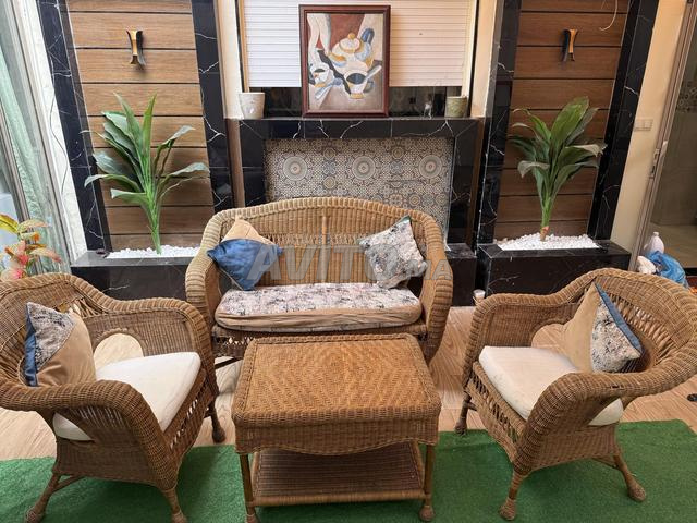 Salon jardin en (bambou) - 2