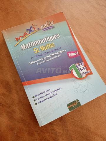 Maxi Maths 1ère Bac SM, Tome 1 et Tome 2. - 2