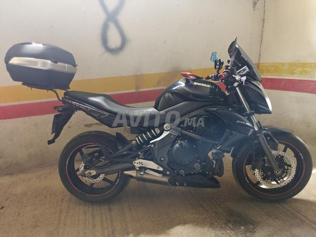 كاواساكي er6n 650 بحالة جيدة جداً - 2
