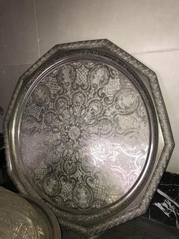 Magnifique Siniya Marocaine Traditionnelle