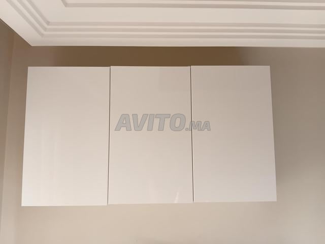 مجموعة 3 قطع أثاث ايكيا 80x100 سم باب لامع