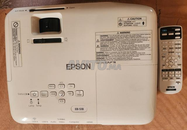 جهاز عرض البيانات - Epson EB-S18 - 2