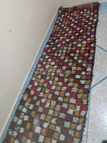 Tapis marocains traditionnels longs, épais et chauds faits à la main - 2