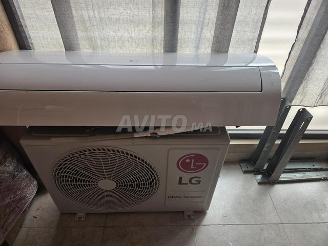 مكيف LG Dual Inverter 18000 وحدة حرارية بريطانية مستخدم 6 أشهر
