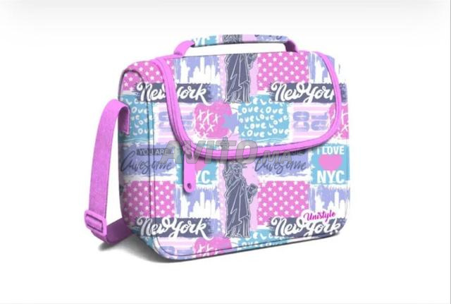 Sac goûter isotherme 1 poche fille modèle 1&2 2025 - 2