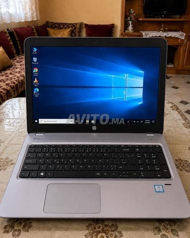 لابتوب HP i5 الجيل السادس، رام 8، قرص SSD، بطارية 4 ساعات، شاشة 15 بوصة