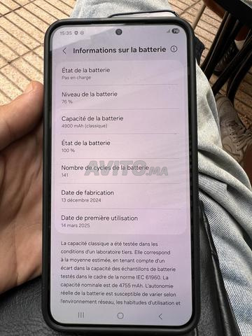 Samsung Galaxy S25 plus Stockage 10/10