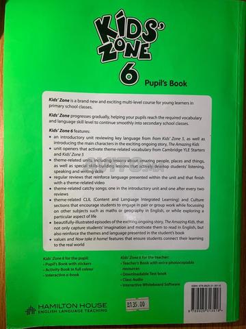 📚 Kids’ Zone 6 – Pupil’s Book – Anglais - 2