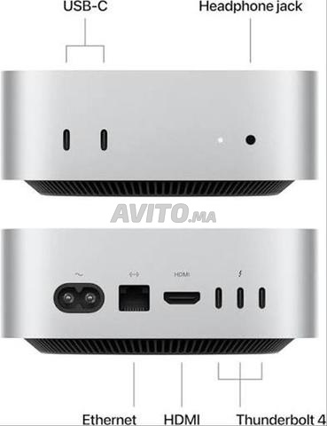 Apple Mac Mini 2024 avec Apple M4 - 2