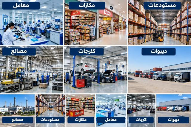 Bureau sur la route 62 m et 114 m et 418 m