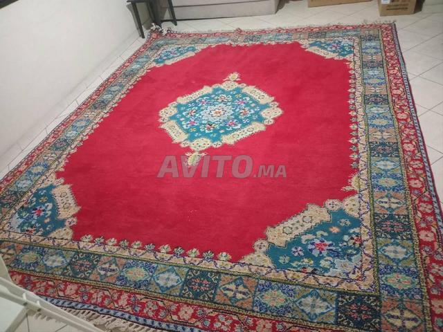 Grand Tapis Rbati fait main 3x4m - 2