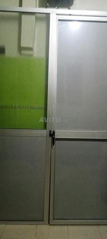 Séparation salle de bain WC en aluminium - 2
